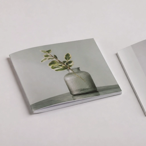 148x148mm square stapled booklet printing abc service