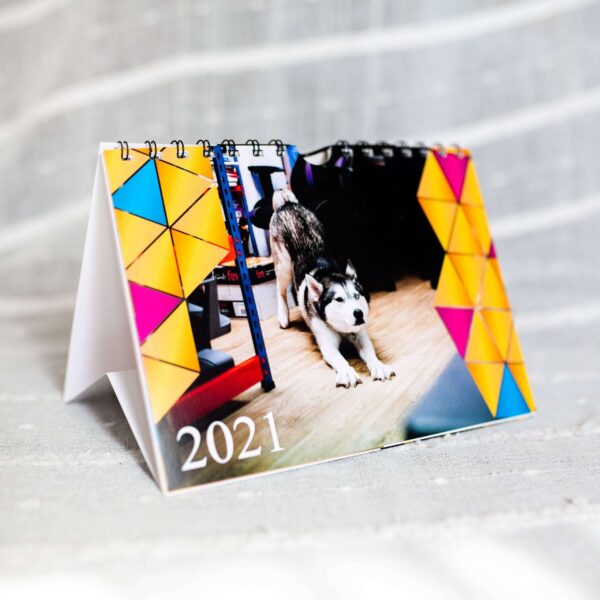 A5 desk calendars | digital printing by abc service based in tavistock, devon and covering the uk, england