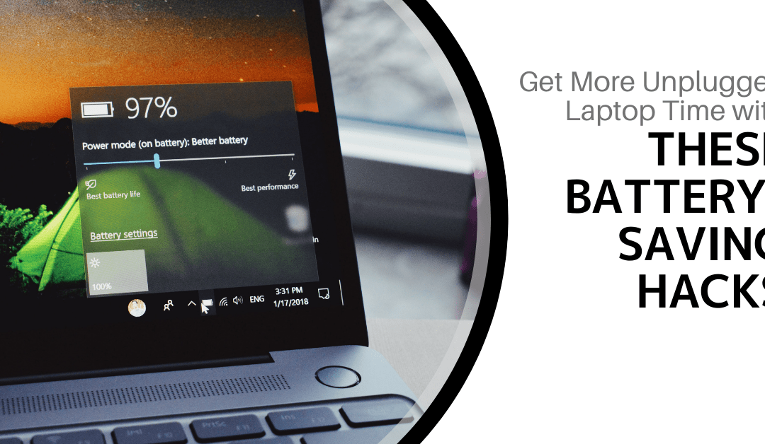 Get More Unplugged Laptop Time with These Battery-Saving Hacks