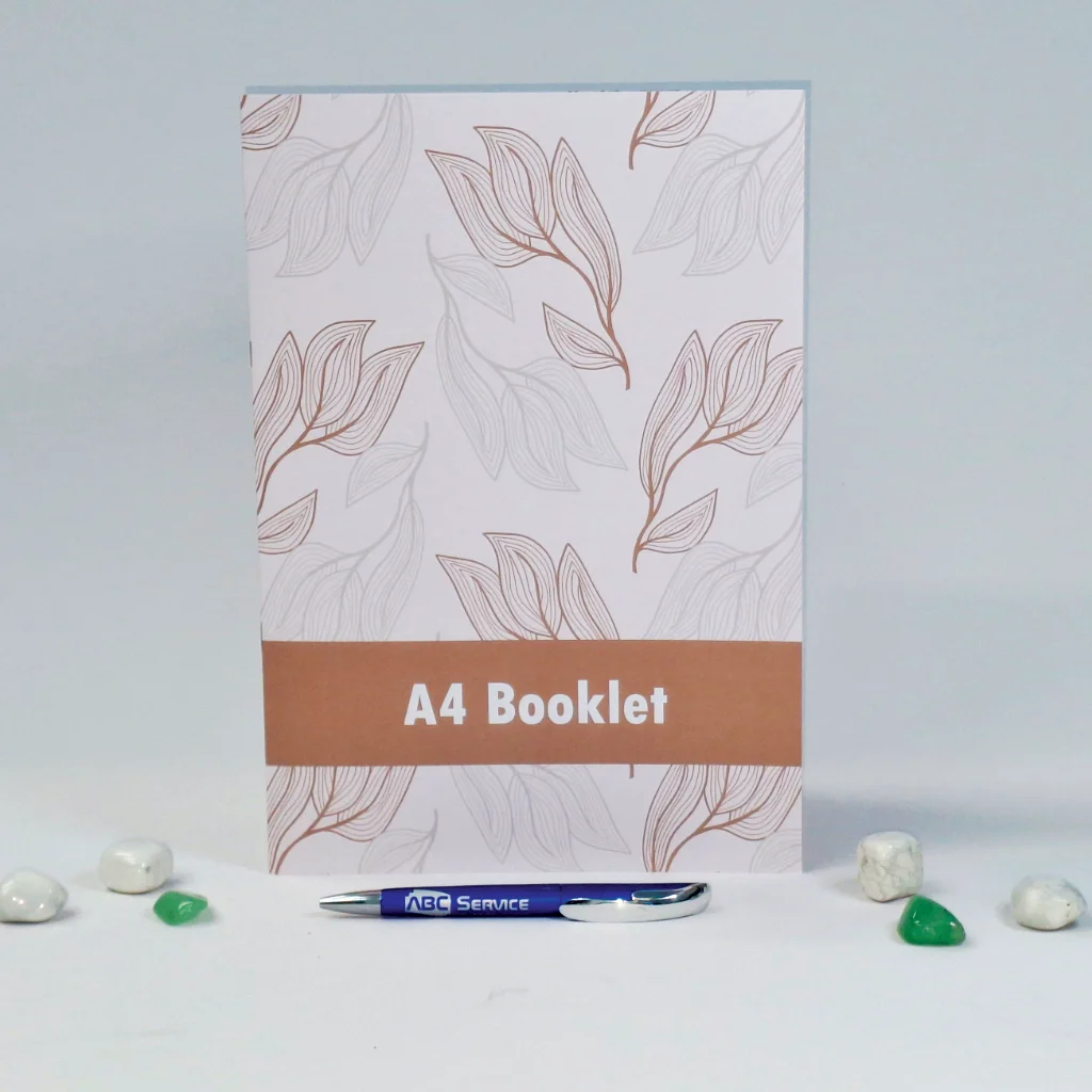 A4 Stapled Booklet 1 A4 stapled booklet