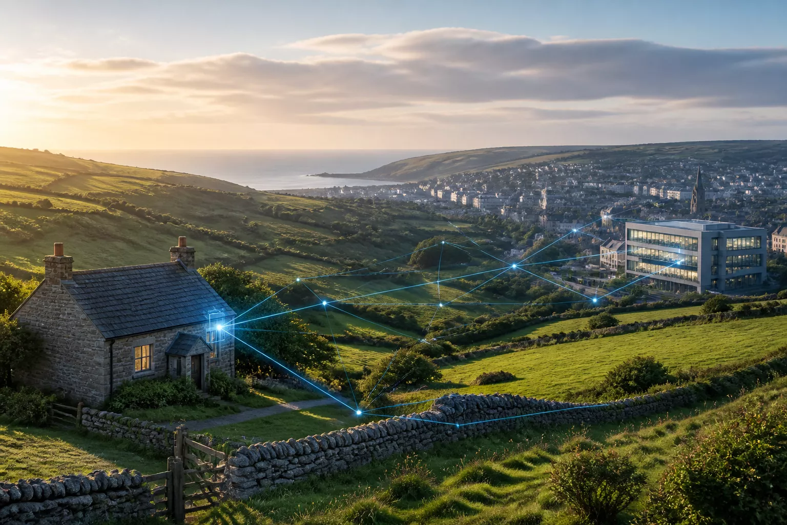 South west connectivity – why local context beats global scripts
